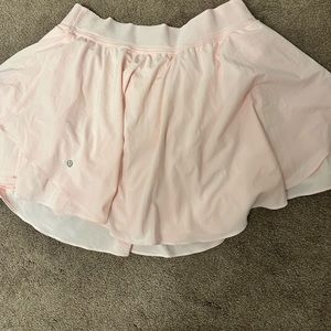 Pink Lululemon Tennis Skirt